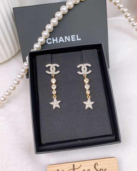 Chanel x Star Drop Earrings