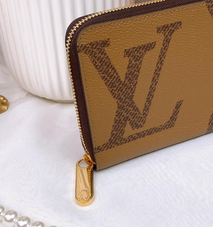 LV Reverse Monogram Zippy Wallet MM