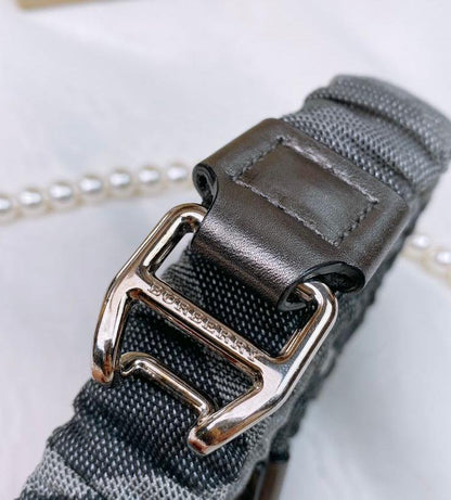 Burberry Grey Belt Stretchable