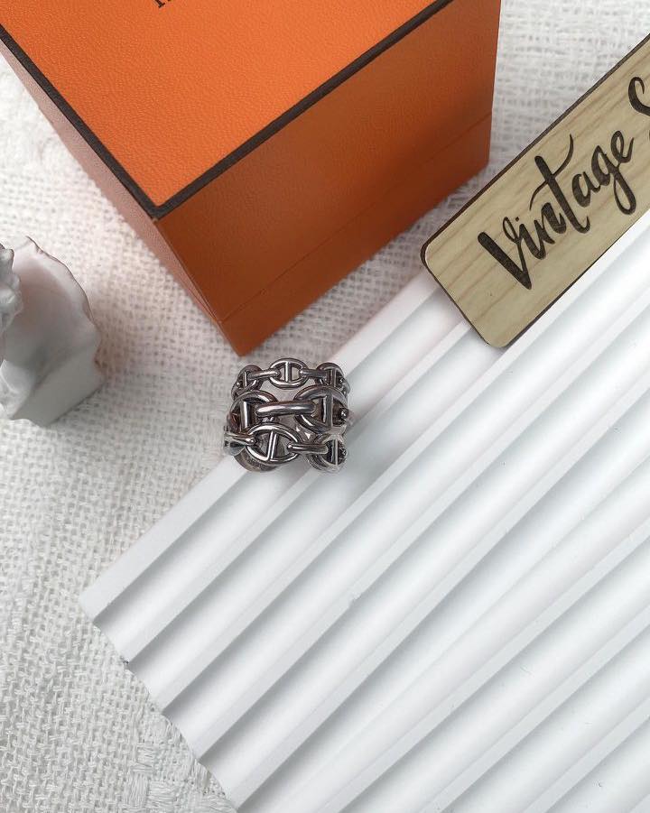 Hermes D’Ancre Enchainee Ring