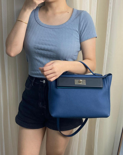 Hermes Deep Blue Togo 24/24 29 PHW