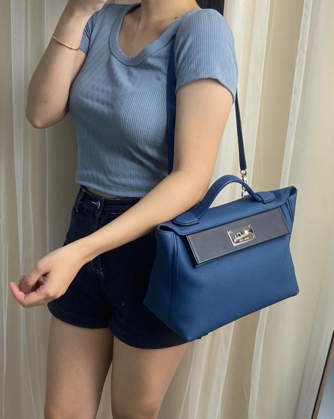 Hermes Deep Blue Togo 24/24 29 PHW