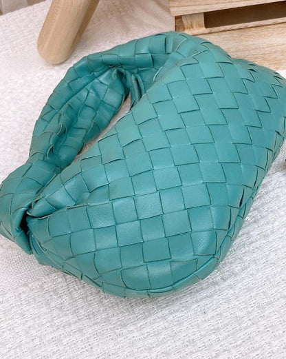 Bottega Veneta Blue Intrecciato Mini Jodie