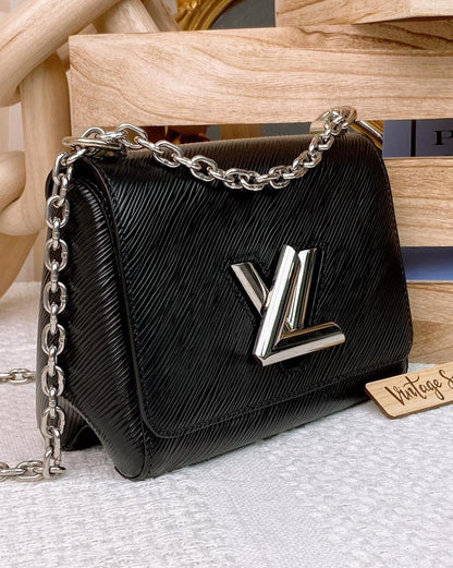 Louis Vuitton Black Epi Twist PM SHW