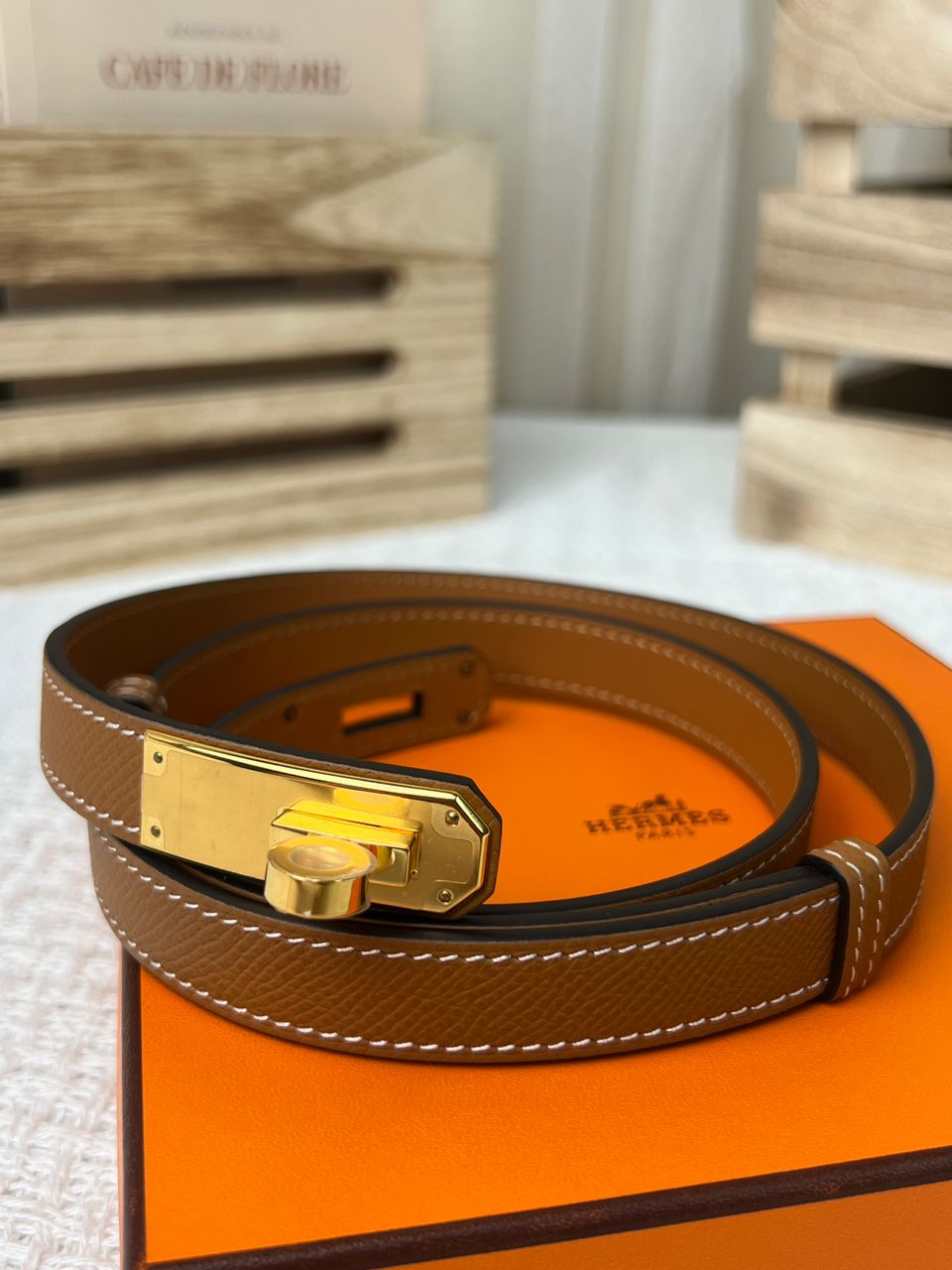 Gold Kelly Belt GHW