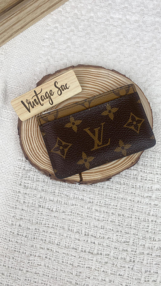 LV Monogram Reverse Card Case