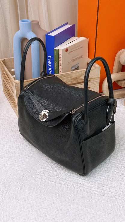 Hermes Noir Clemence Lindy 26 PHW