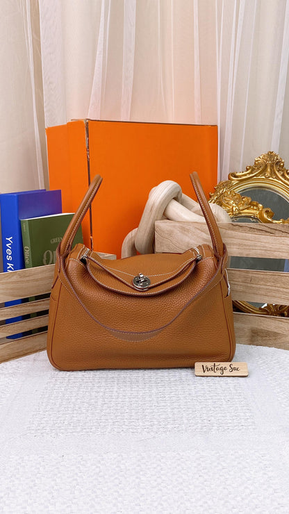 Hermes Gold Lindy 26 PHW