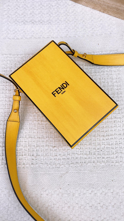 Fendi Yellow Box Bag