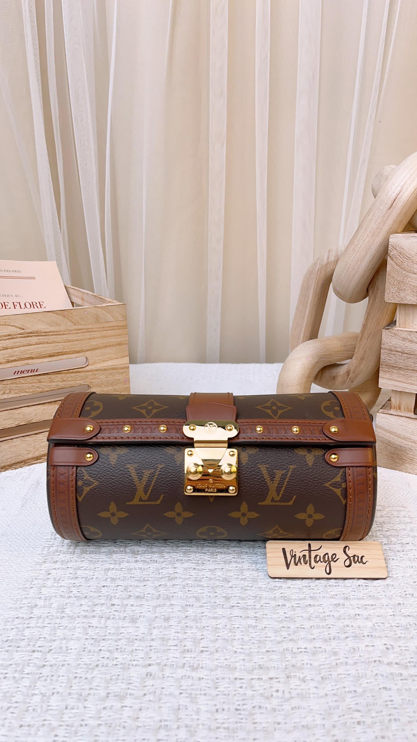 LV Monogram Papillon Trunk (GHW)