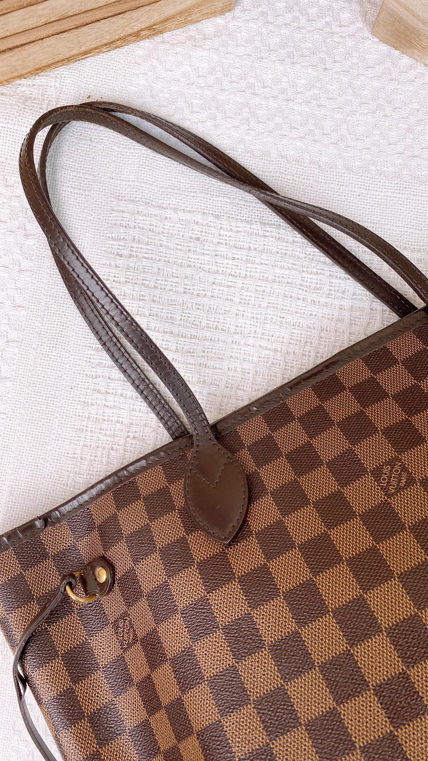 LV Damier Ebene Neverfull MM