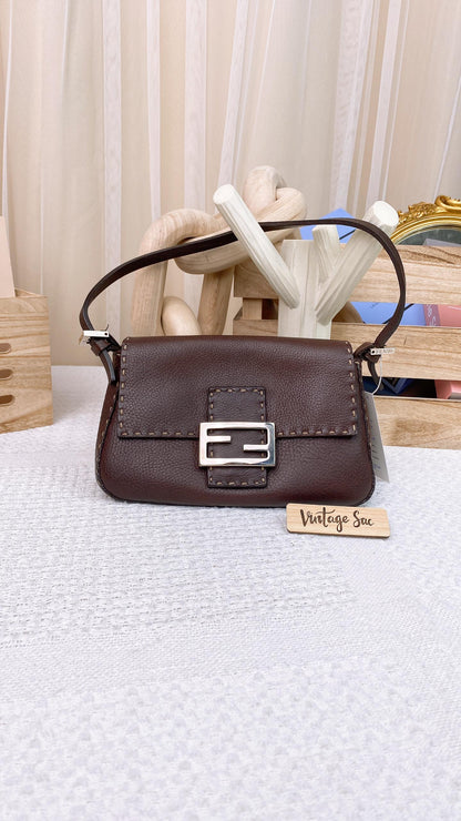 Fendi Brown Mamma Baguette