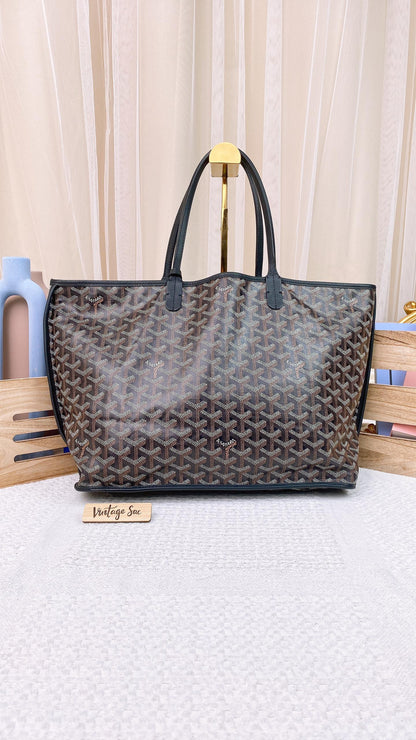 Goyard Black Anjou PM Tote