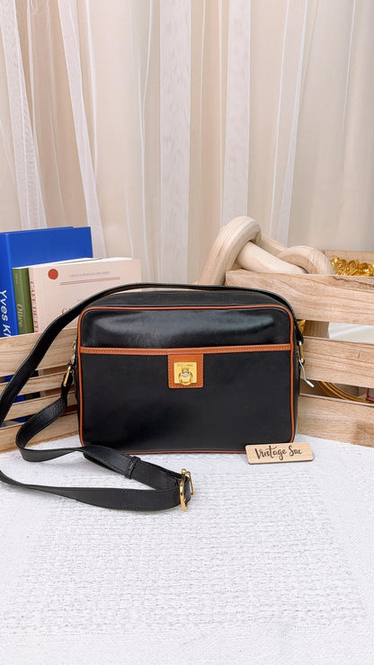 Celine Black Calfskin Vintage Camera Bag