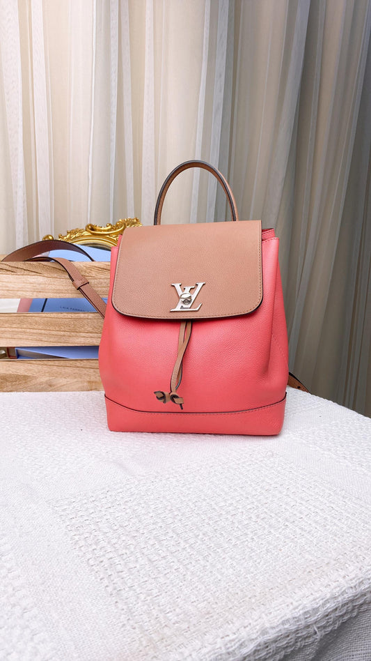 LV Pink Lockme Backpack