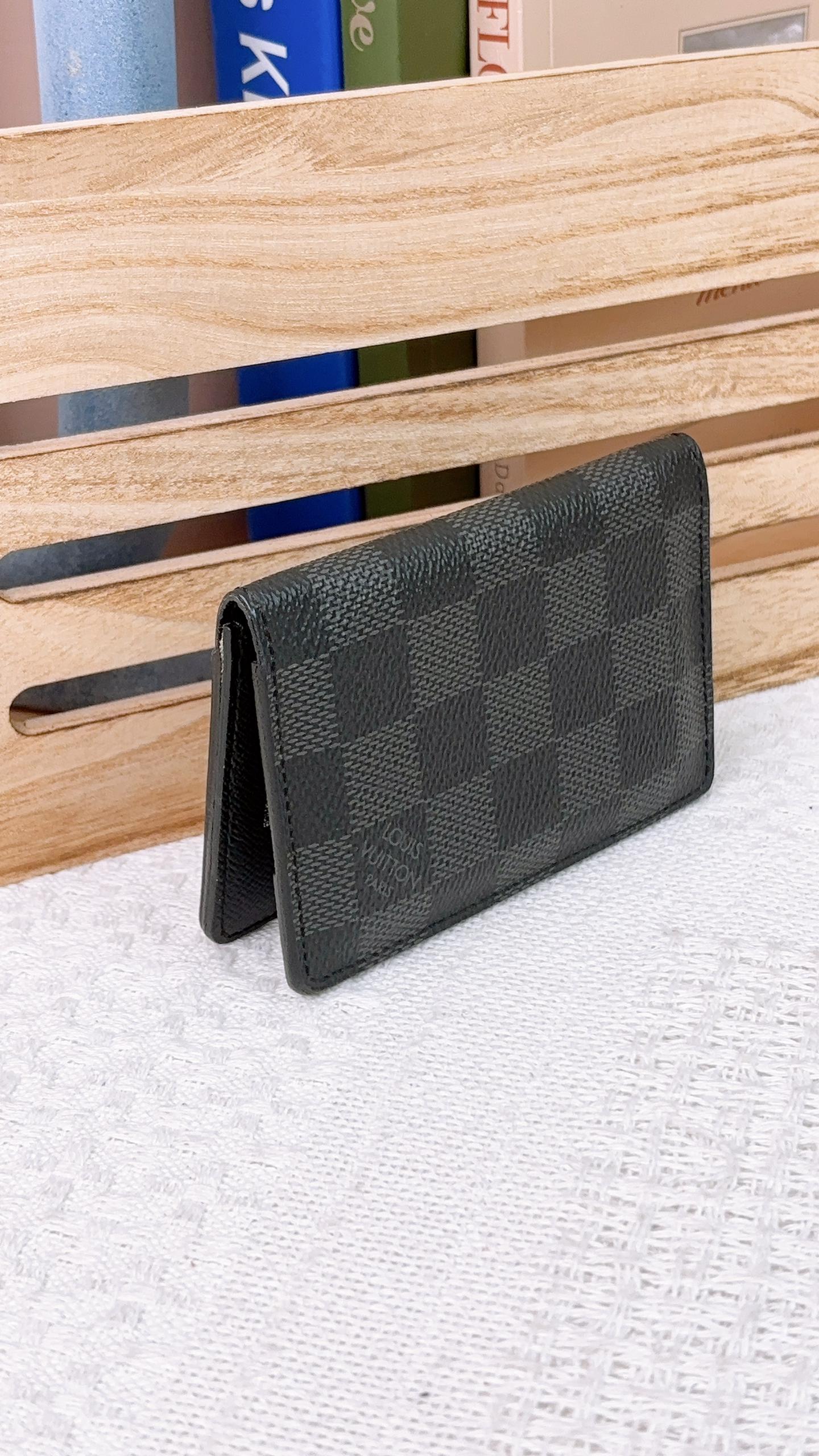 LV Damier Graphite Pocket Organiser