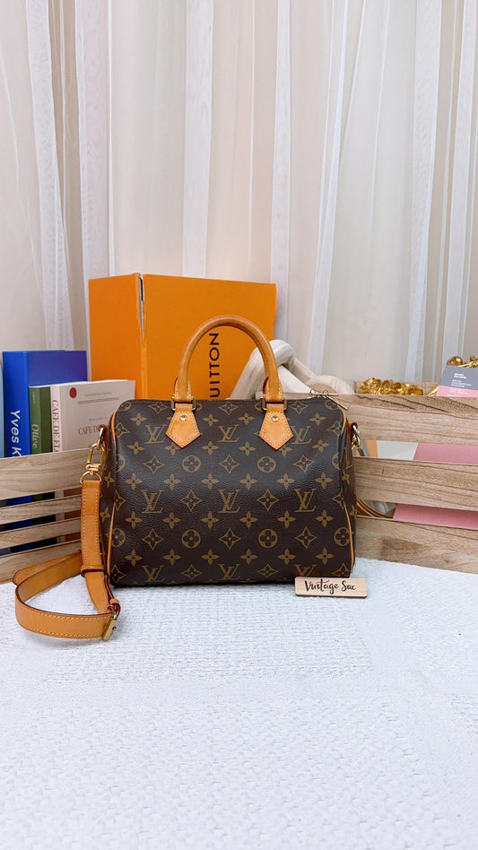 LV Monogram Speedy 25 Bandouliere