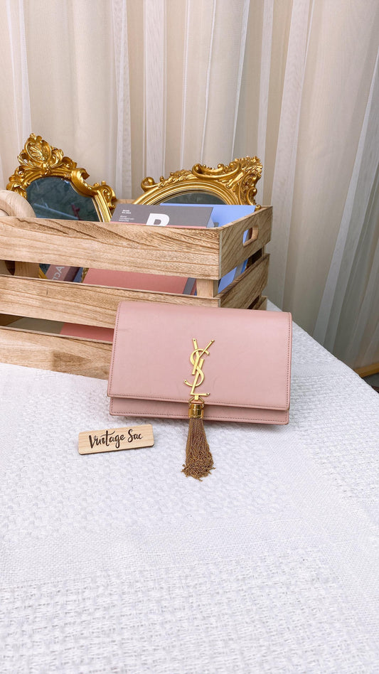 YSL Small Pink Kate (GHW)