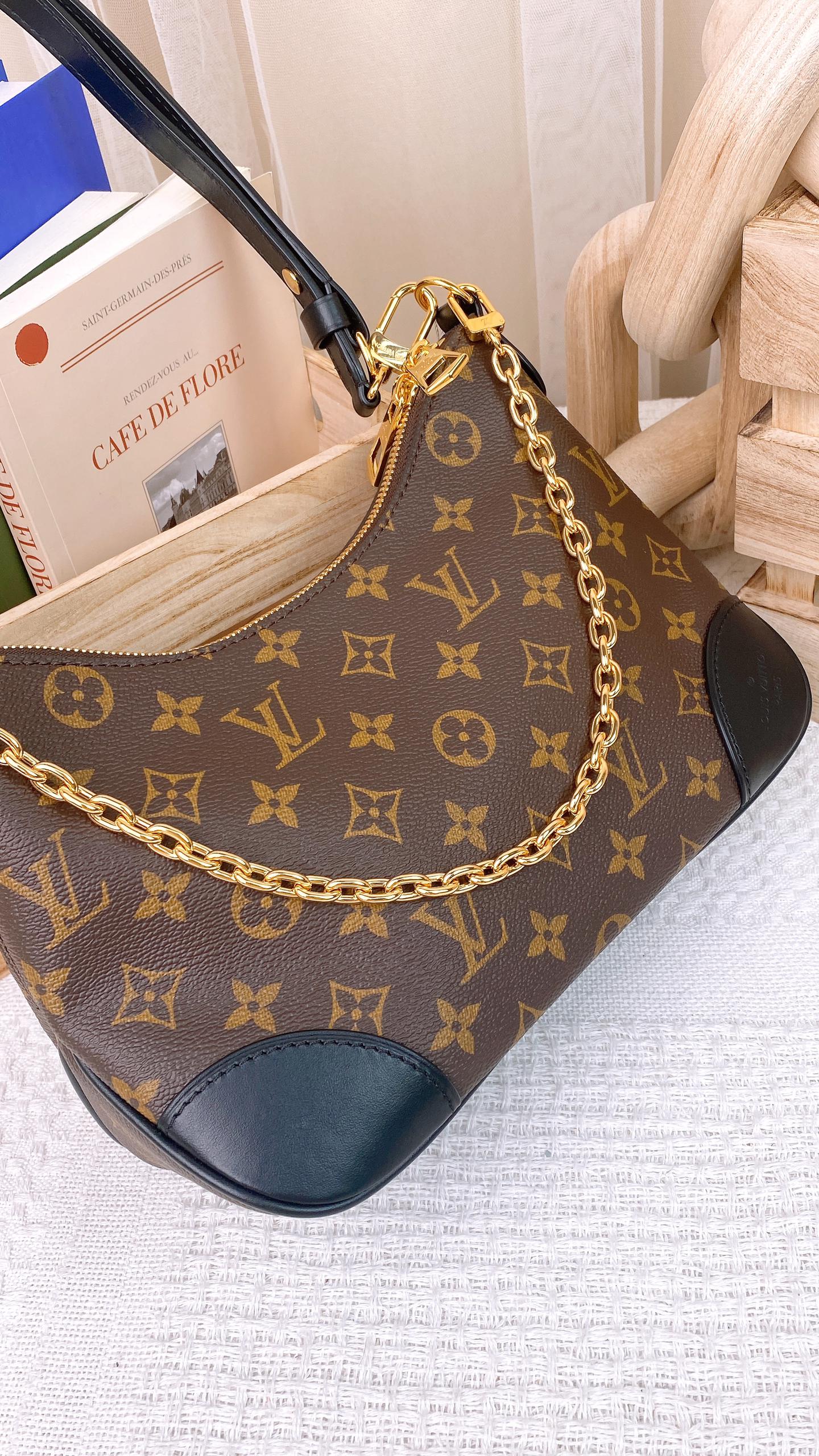 LV Noir Monogram Boulogne