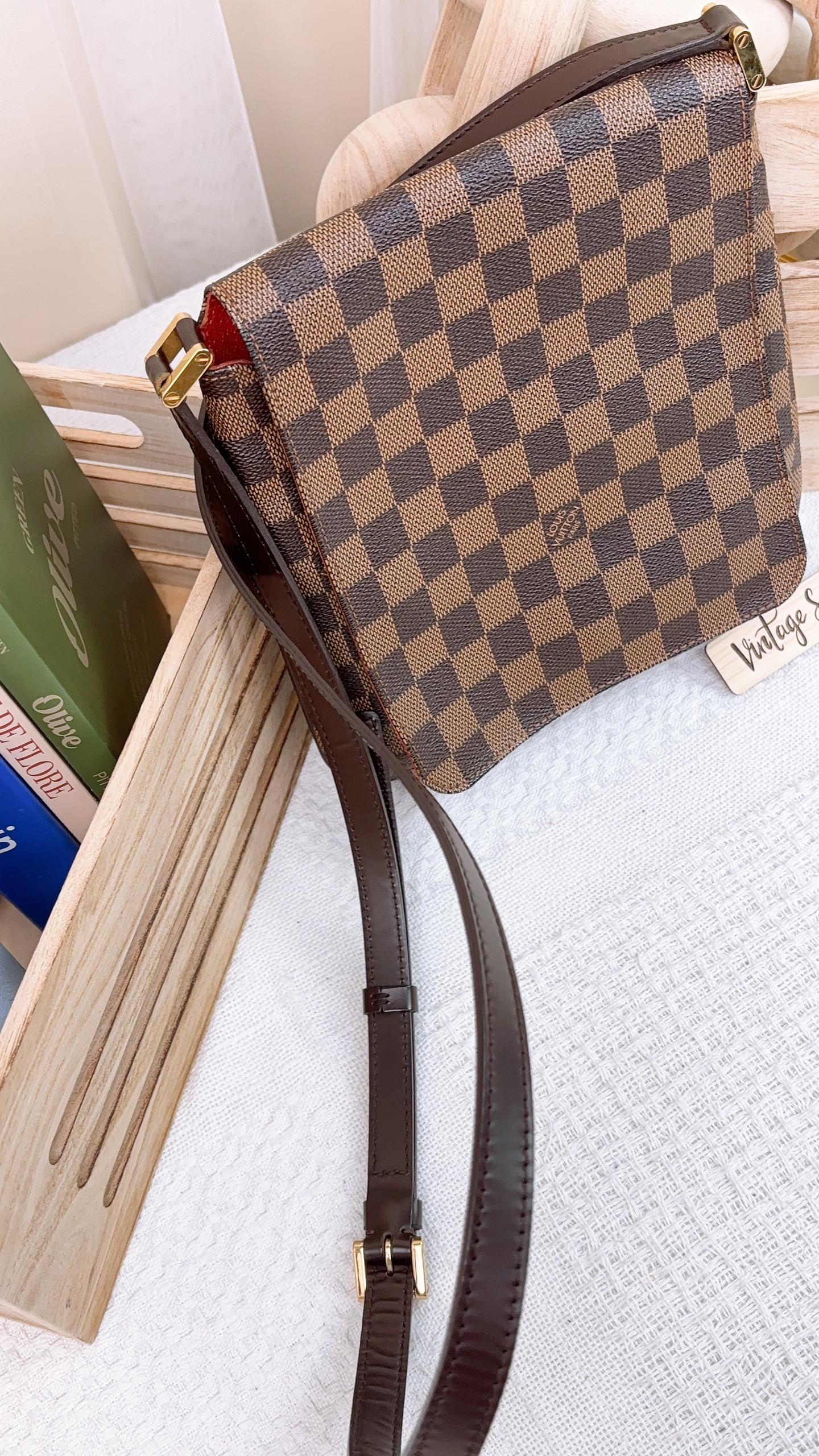 LV Damier Ebene Musette Salsa Crossbody