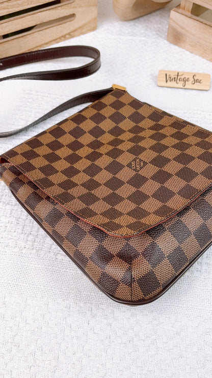 LV Damier Ebene Musette Salsa Crossbody