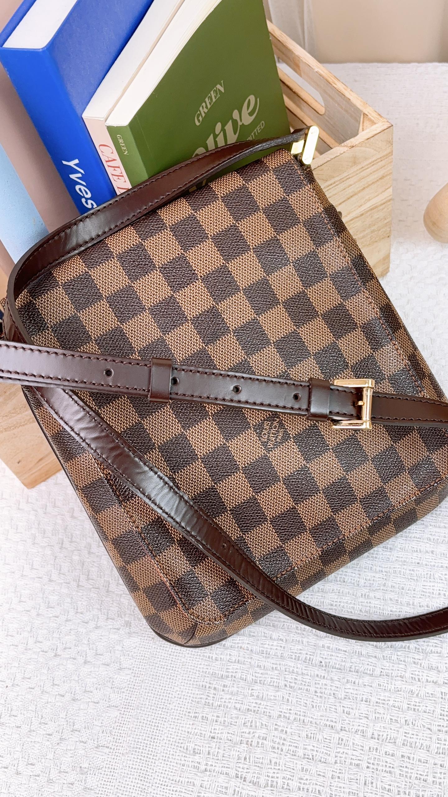 LV Damier Ebene Musette Salsa Crossbody