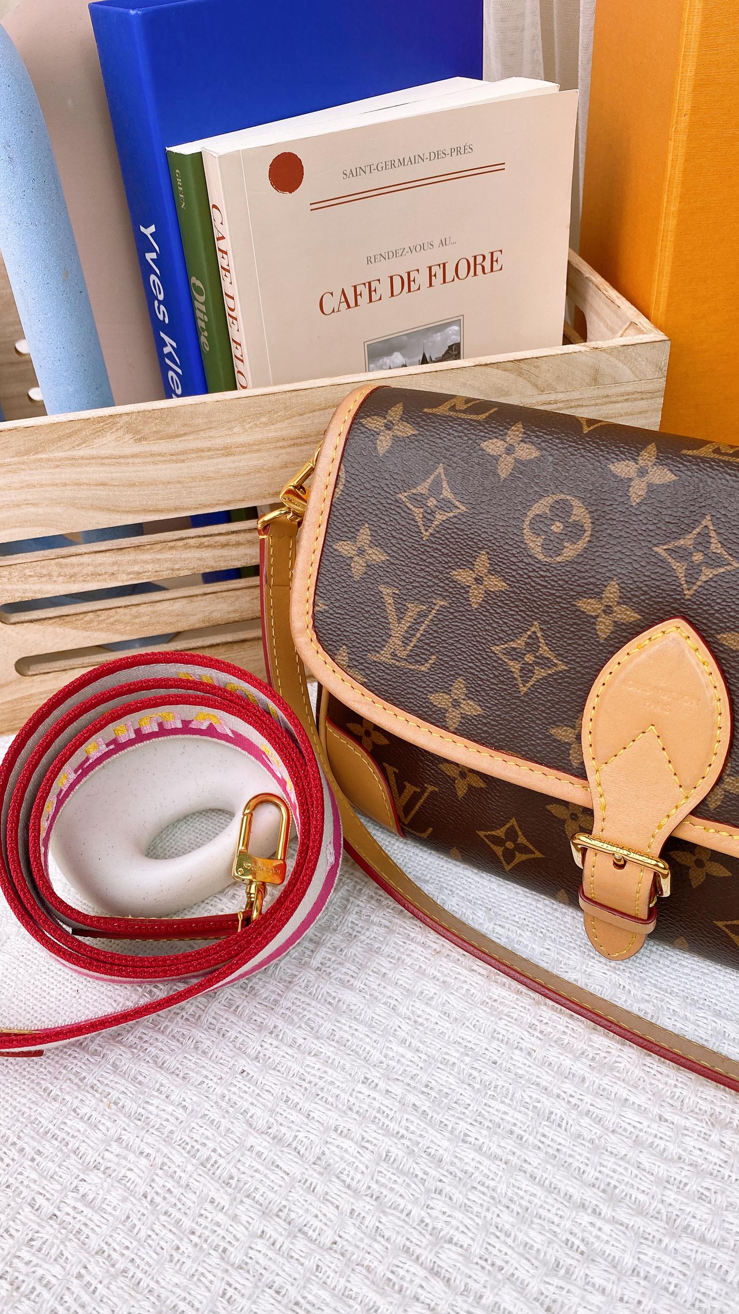 LV Monogram Diane Fuchsia