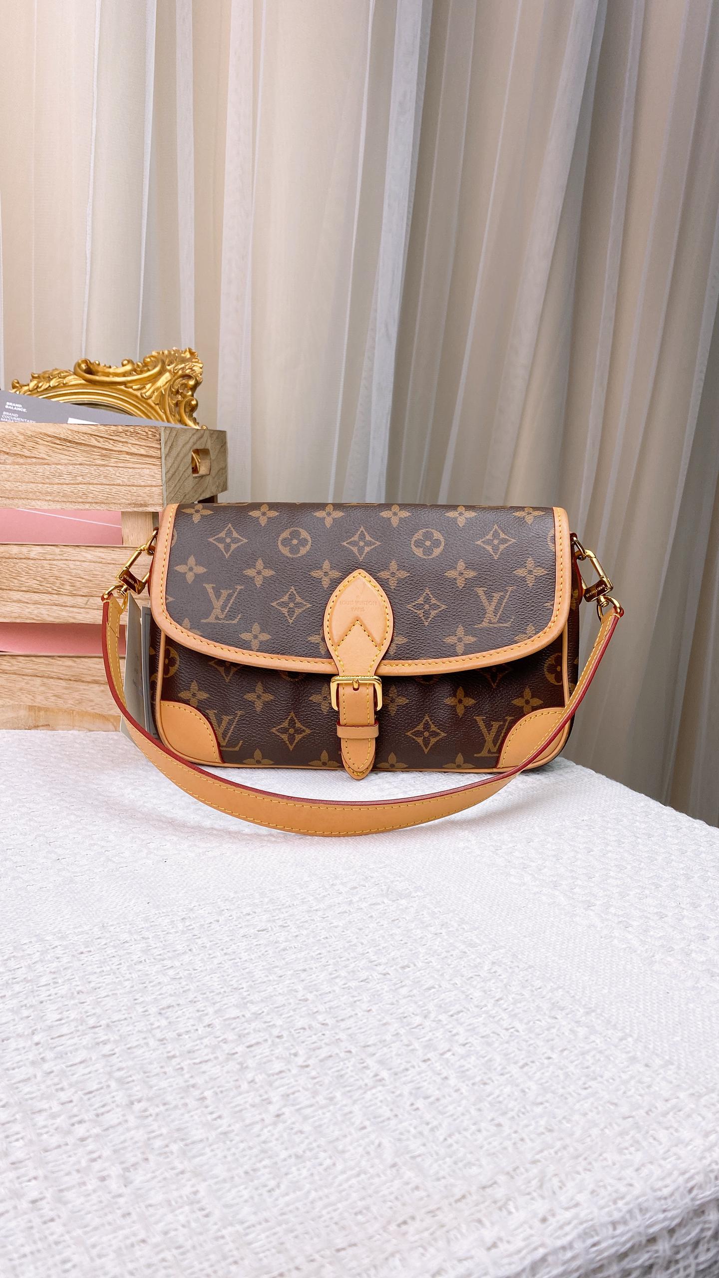 LV Monogram Diane Fuchsia