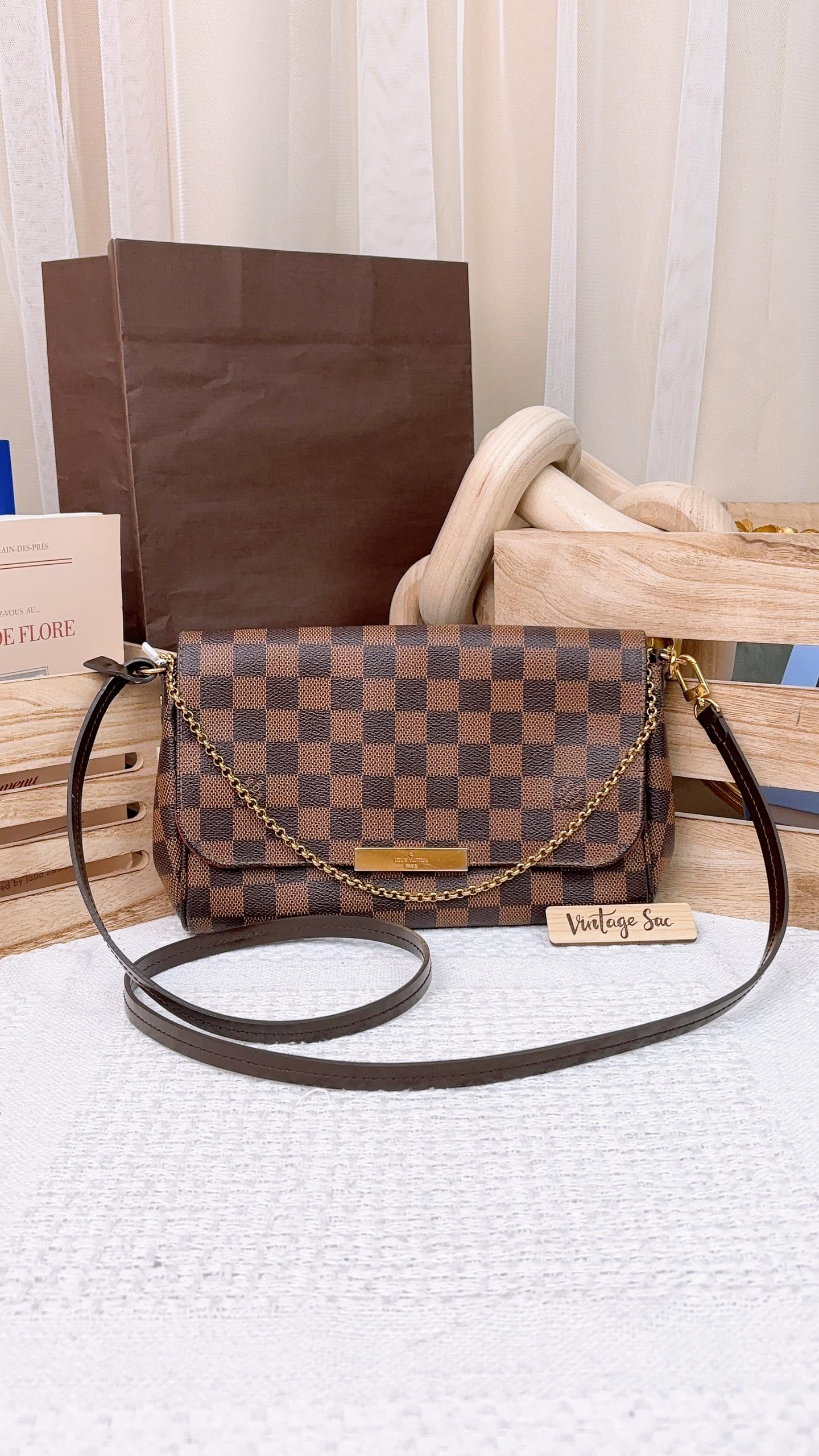 LV Damier Ebene Favourite MM