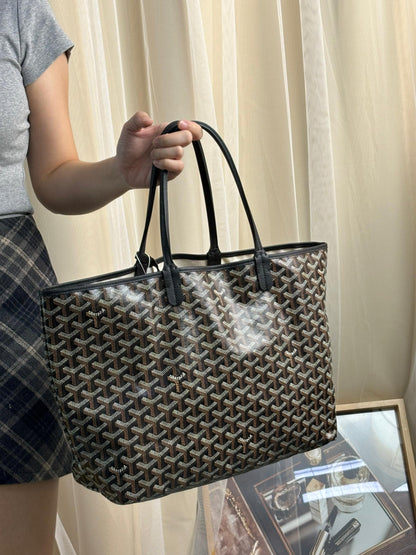 Goyard Black St Louis PM