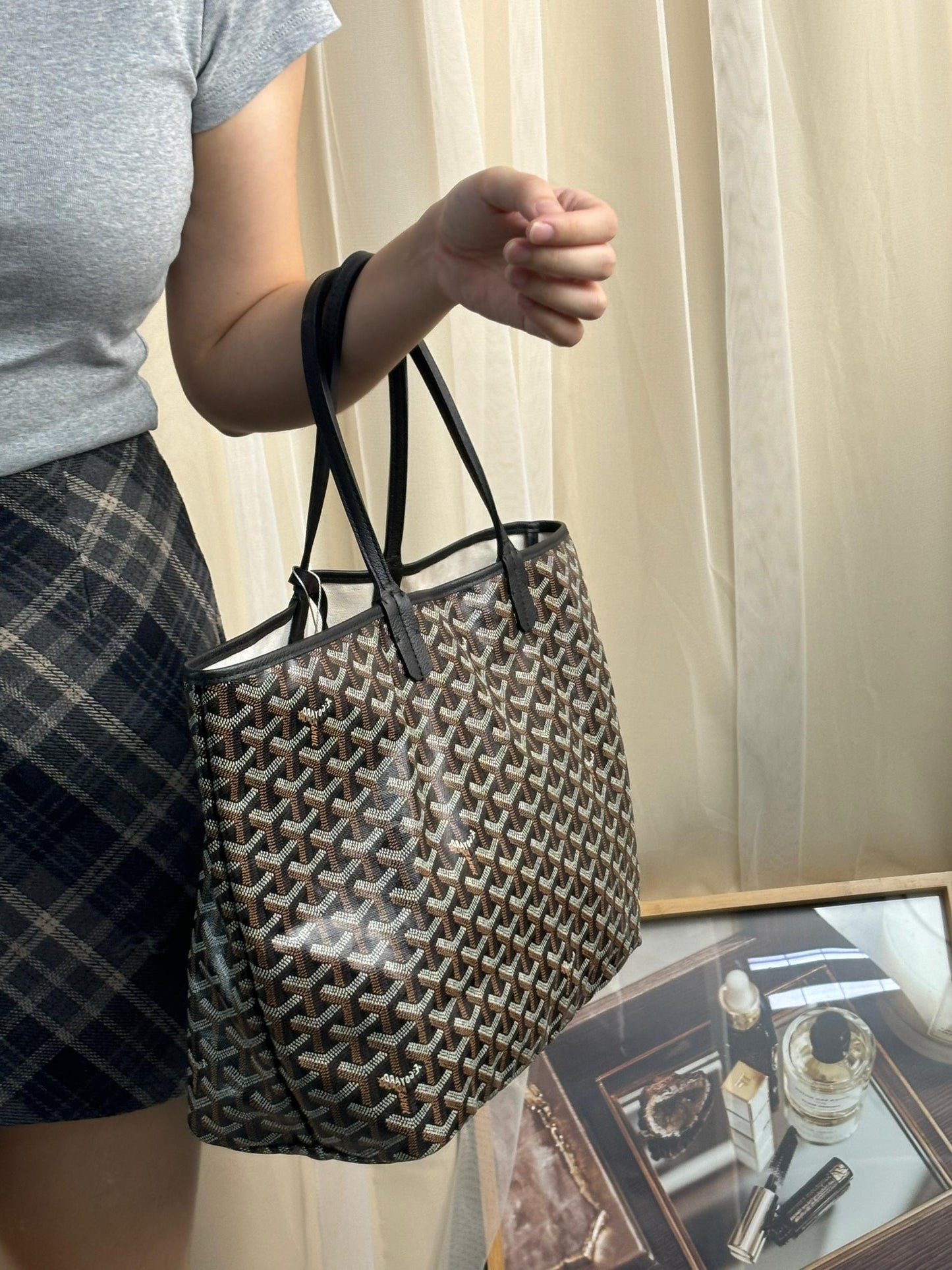 Goyard Black St Louis PM