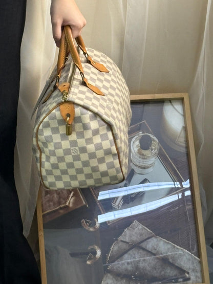 LV Damier Azur Speedy 30