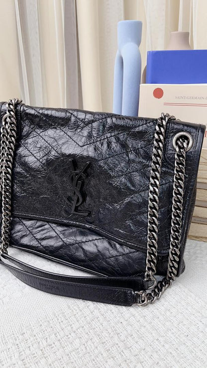 YSL Medium Black Niki Bag