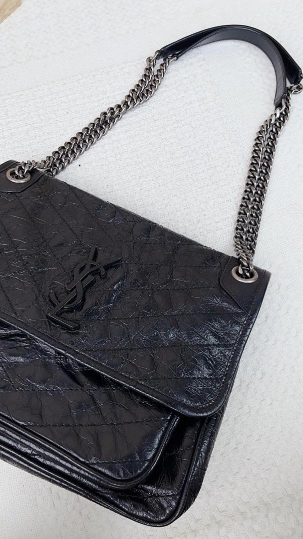 YSL Medium Black Niki Bag