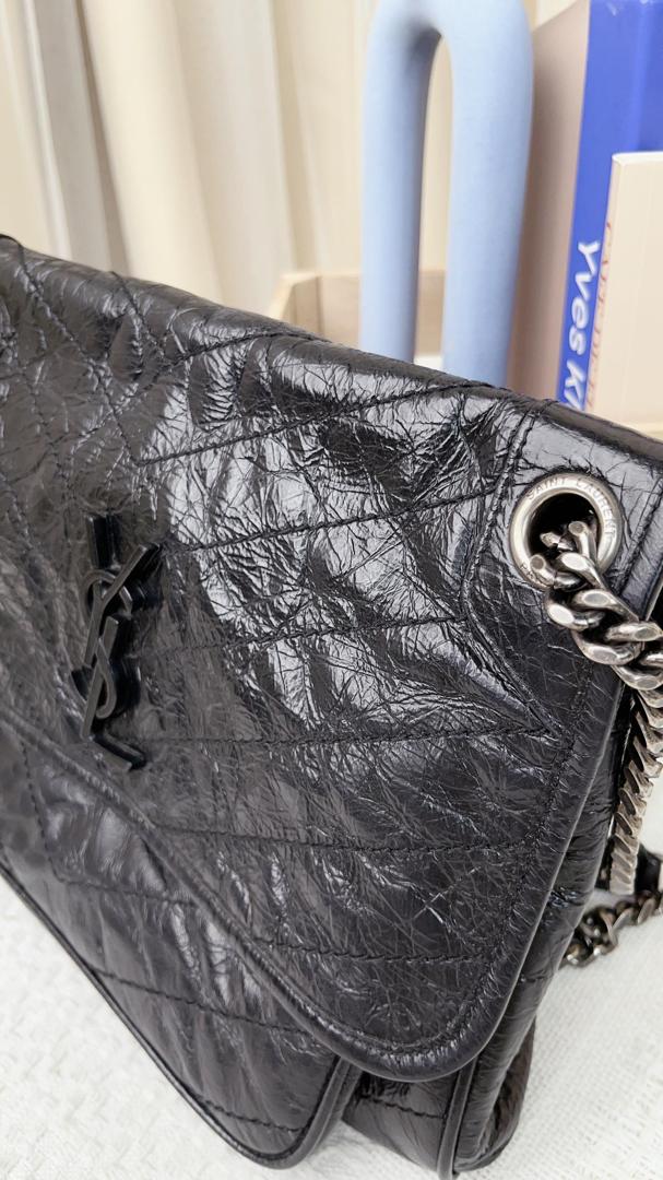 YSL Medium Black Niki Bag