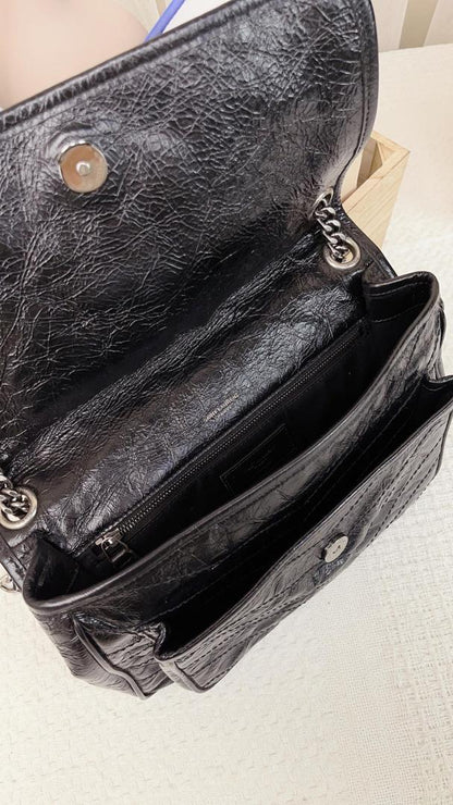 YSL Medium Black Niki Bag