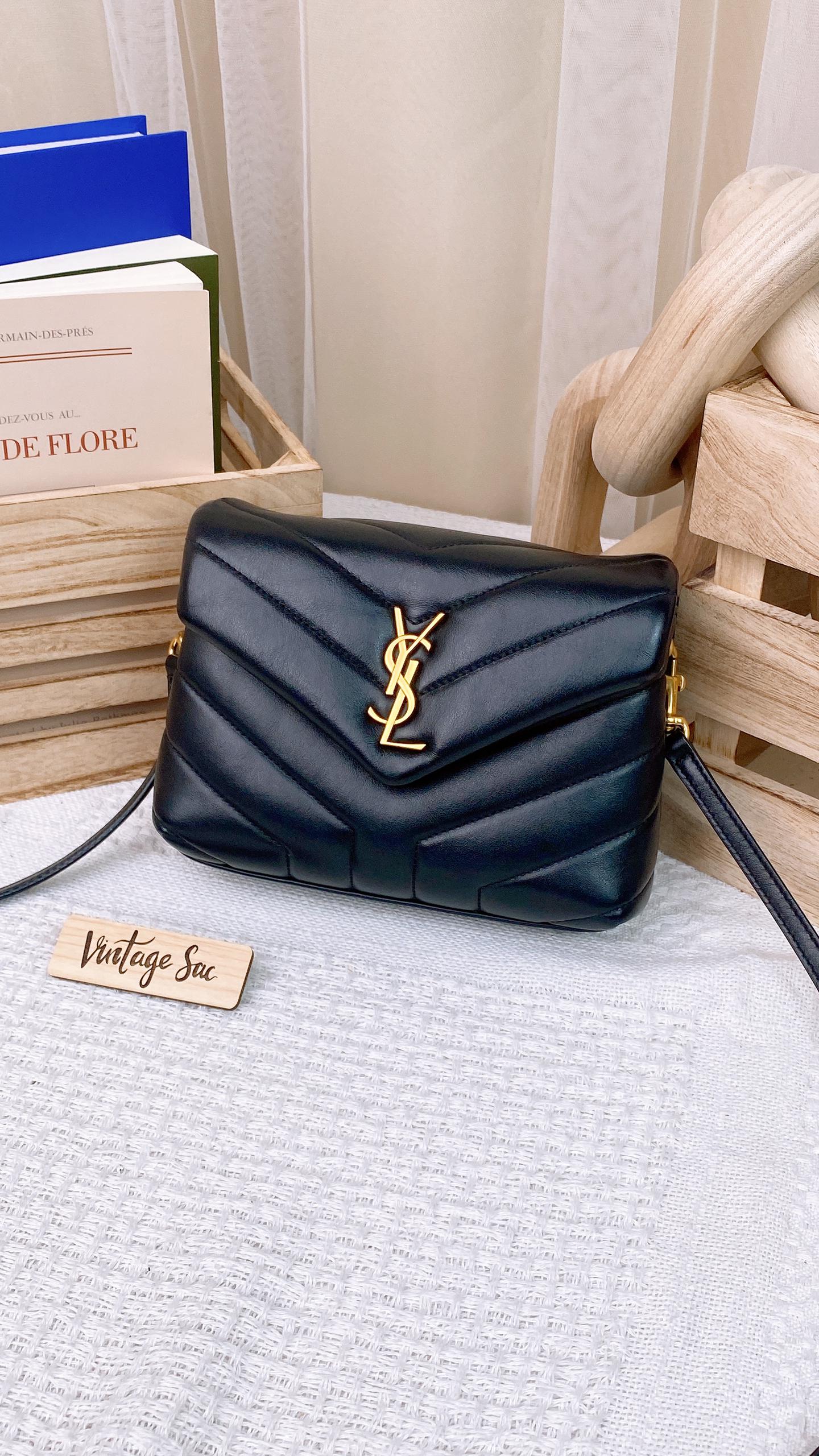 YSL Toy Lou Lou in Black