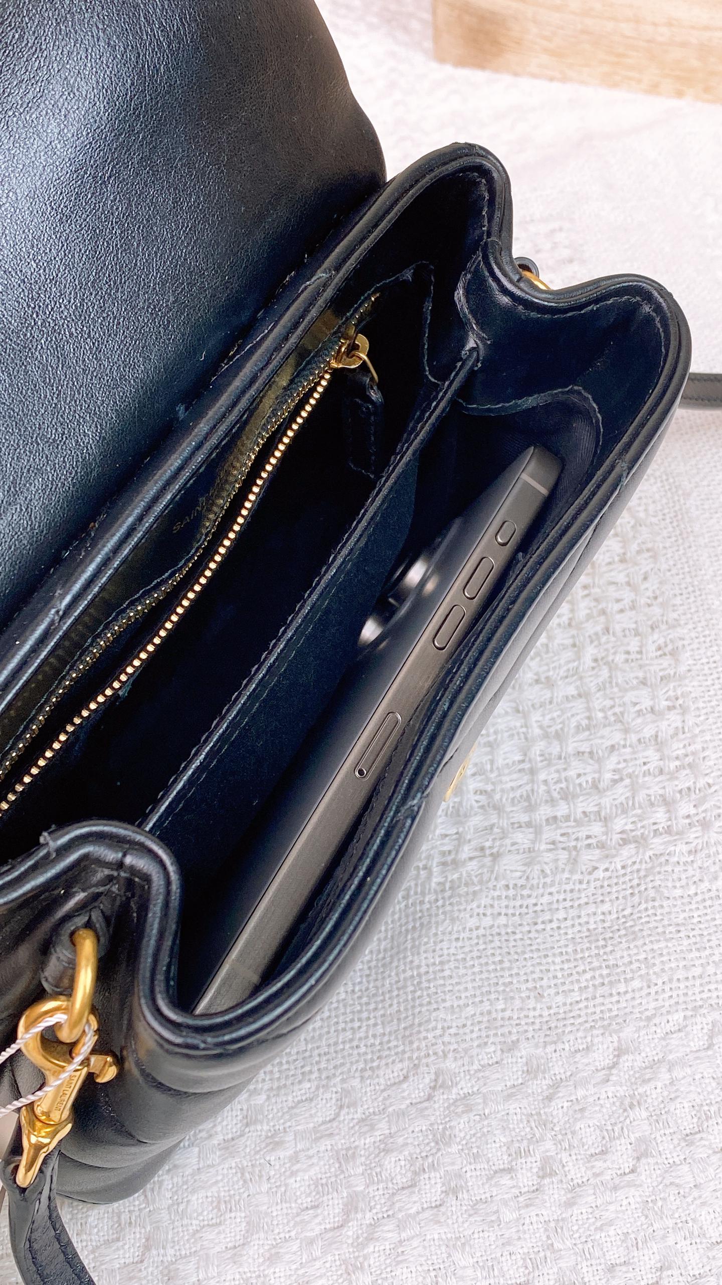 YSL Toy Lou Lou in Black