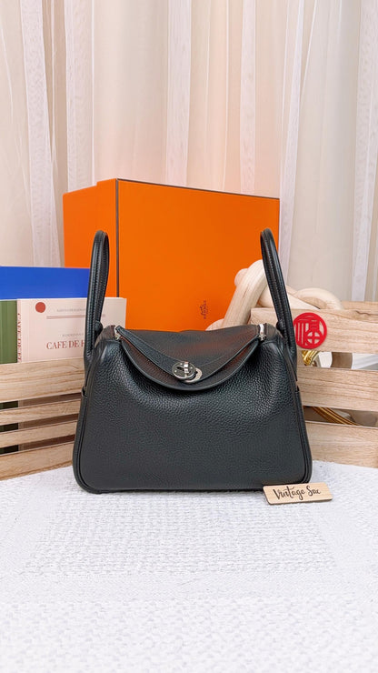 Hermes Noir Lindy 26 PHW