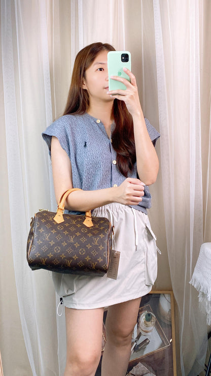 LV Monogram Speedy 25 Bandouliere&nbsp;