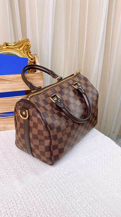 LV Damier Ebene Speedy 25 Bandouliere&nbsp;