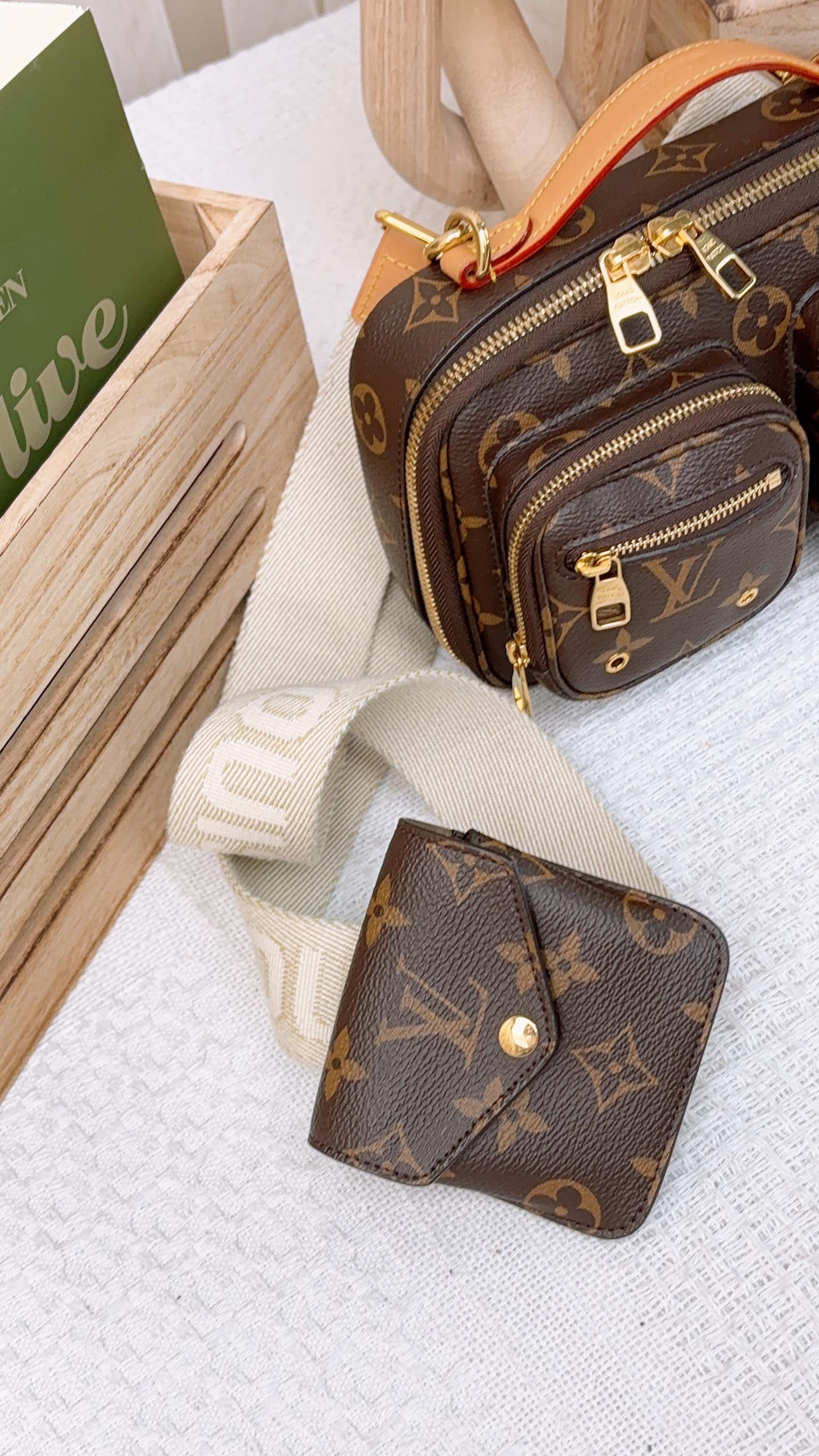 LV Monogram Utility Crossbody Bag