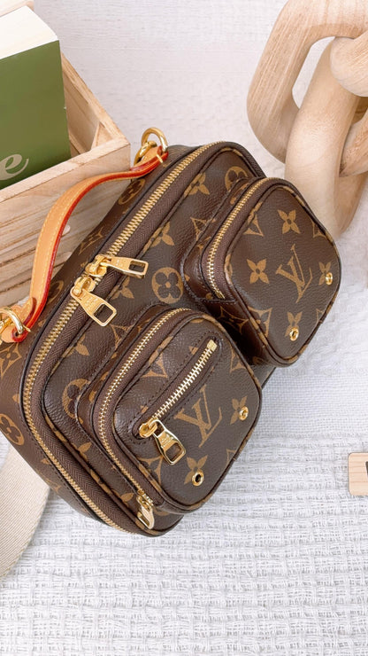 LV Monogram Utility Crossbody Bag