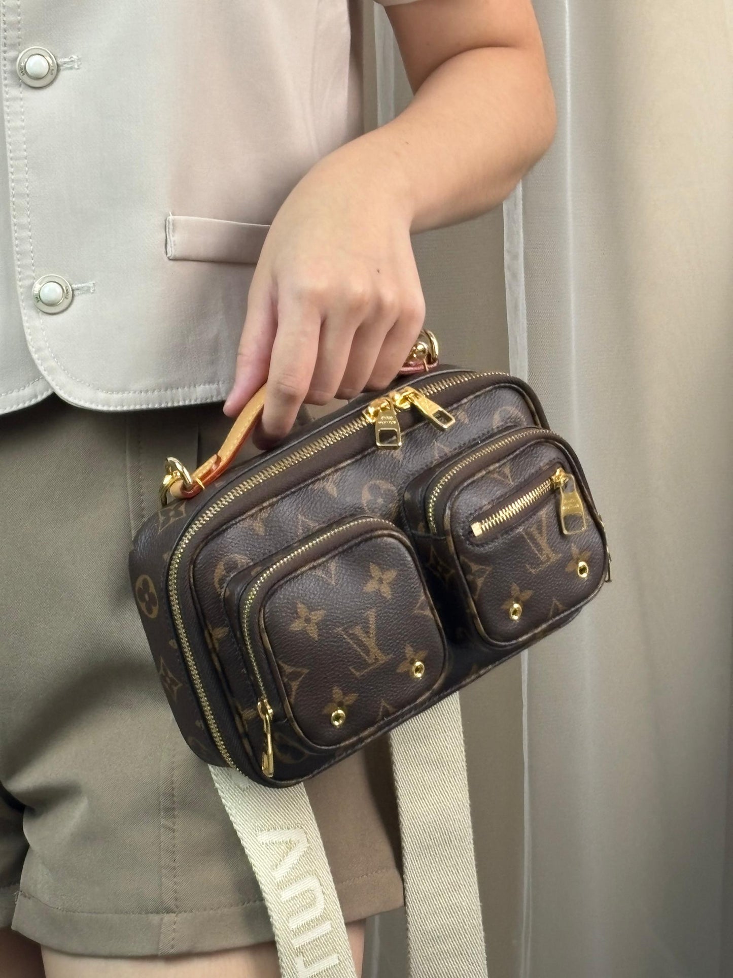 LV Monogram Utility Crossbody Bag