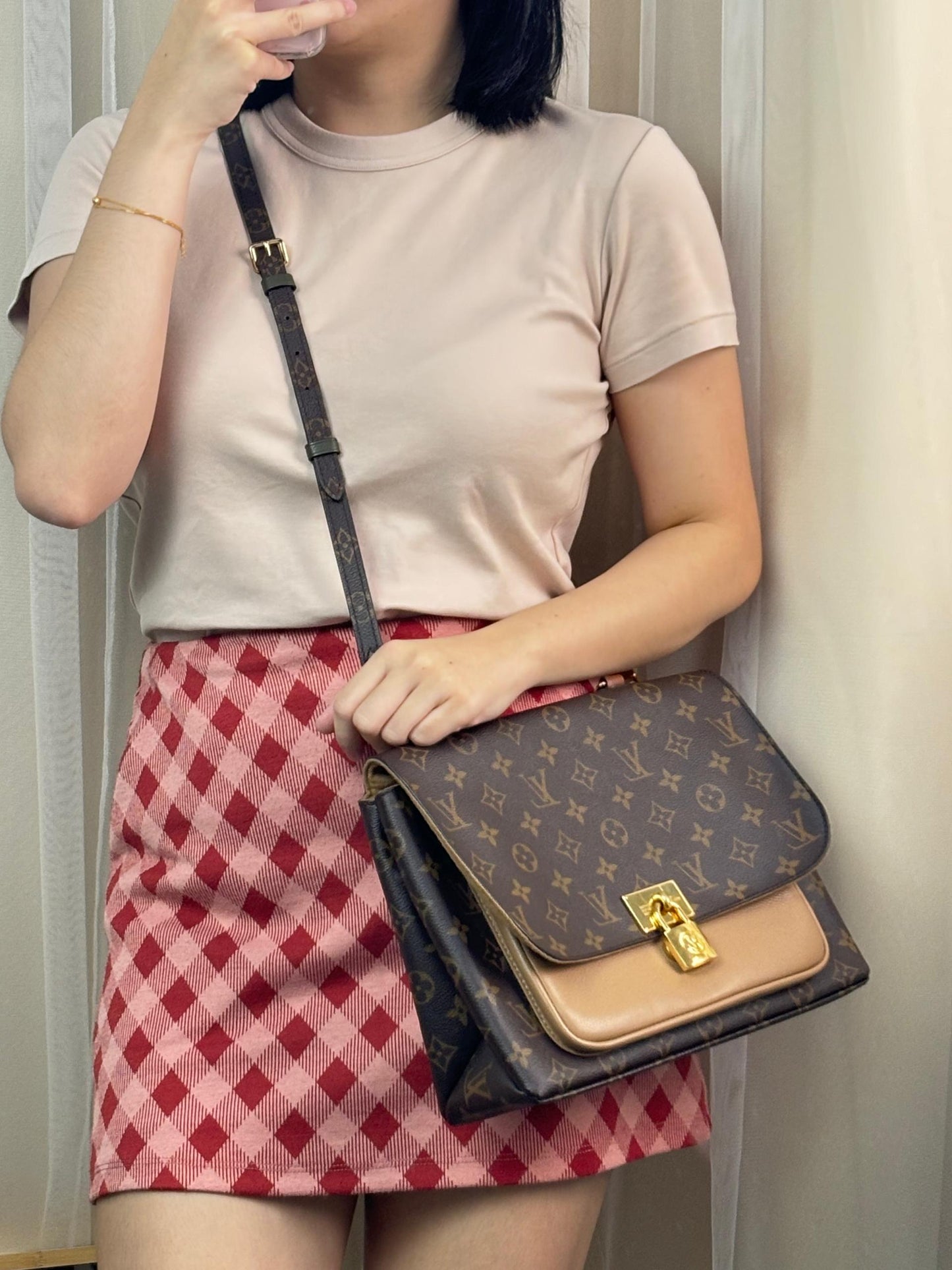 LV Monogram Sesame Marignan Bag