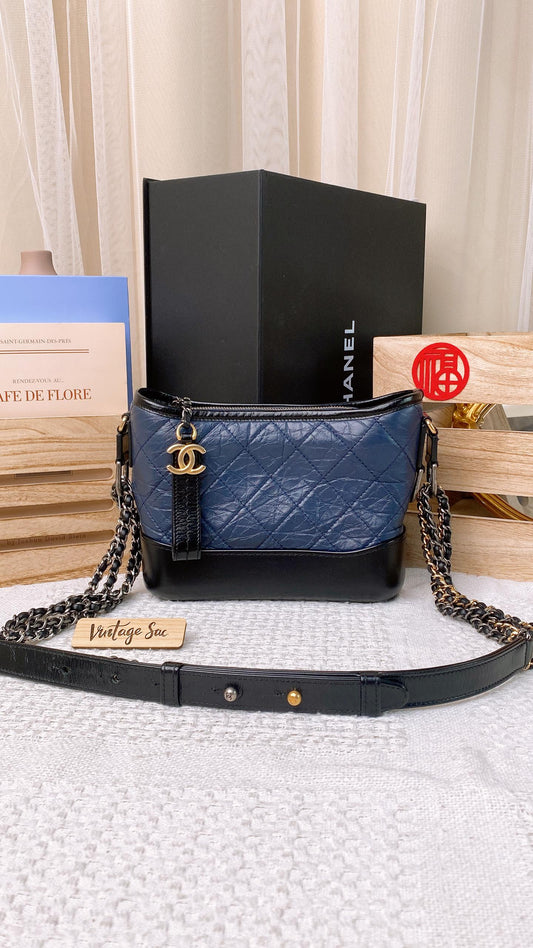 Chanel Navy Small Gabrielle Bag