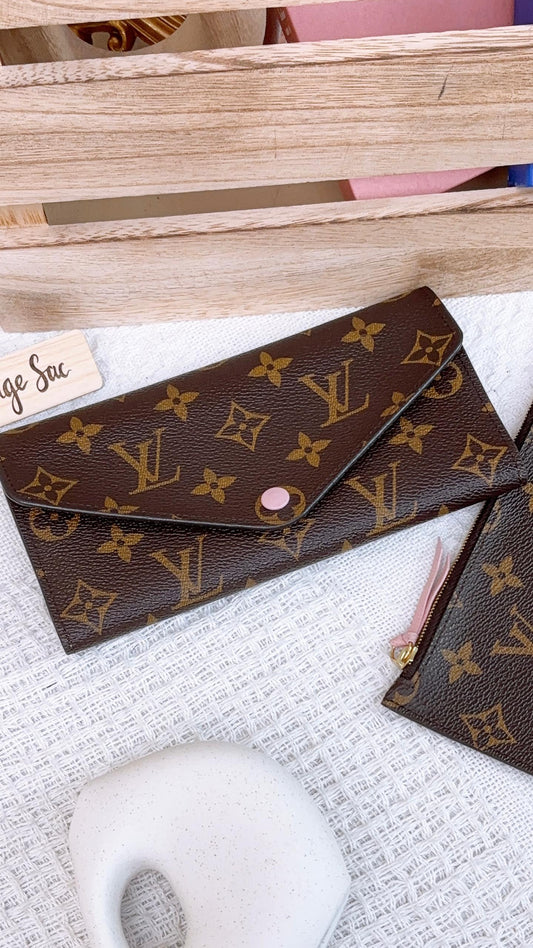 LV Monogram Josephine Wallet with Pouch