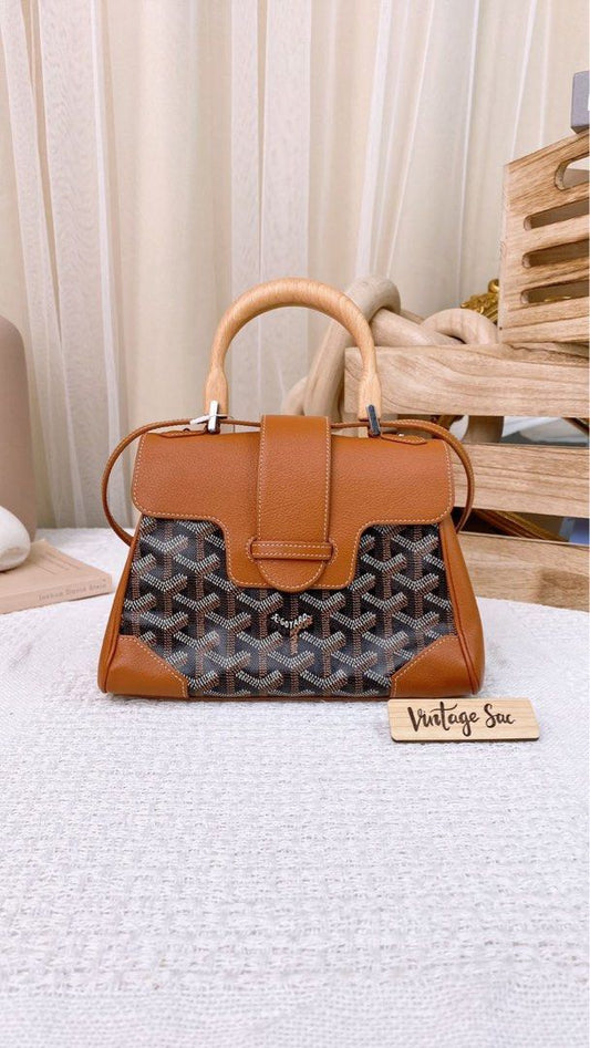 Goyard Tan Mini Saigon